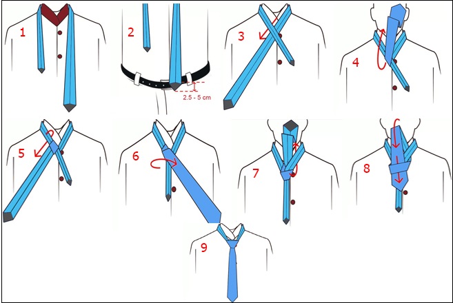 Hướng dẫn cách thắt cà vạt nam vừa nhanh vừa đẹp, dễ thực hiện