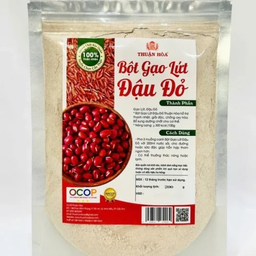 Bột gạo lứt đậu đỏ Thuận Hòa 200g