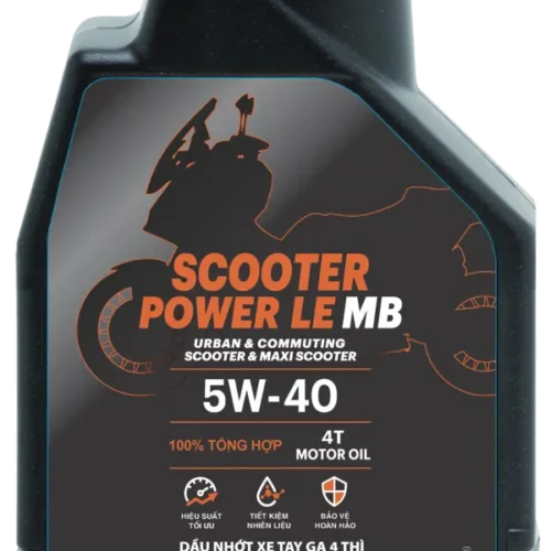 Nhớt Motul xe tay ga POWER LE 4T 5W-40 0,8L