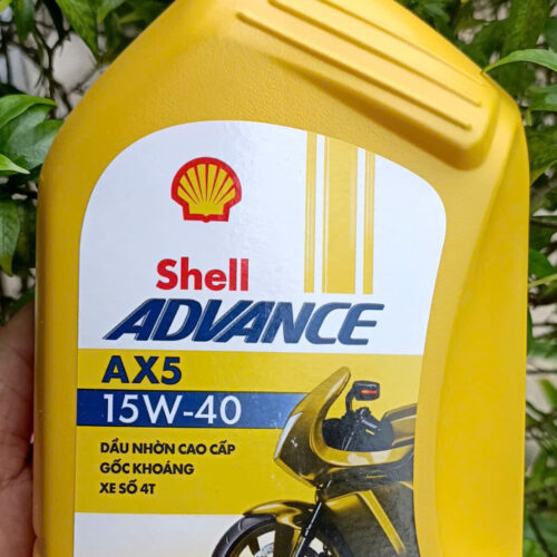 Nhớt Shell Advance AX5 15W40 0,8L