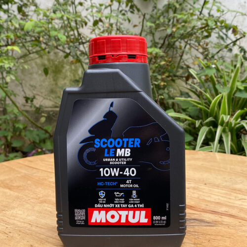 Nhớt xe tay ga Motul Ga Le 4T 10w40 0,8 lít