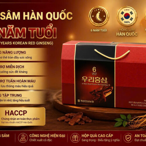 Nước Hồng Sâm Hàn Quốc 6 năm tuổi