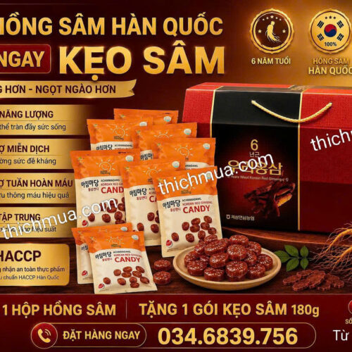 Nước Hồng Sâm Hàn Quốc 6 năm tuổi