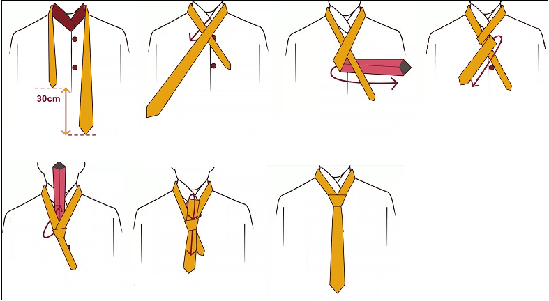 Hướng dẫn cách thắt cà vạt nam vừa nhanh vừa đẹp, dễ thực hiện