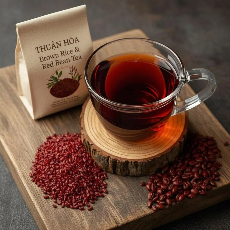 Trà gạo lứt đậu đỏ Thuận Hòa 300g