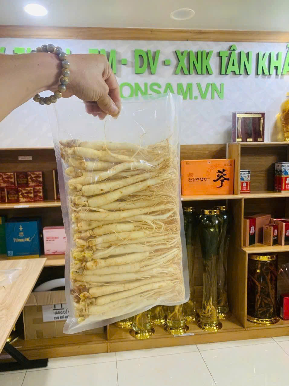 Nhân Sâm Tươi Sấy Thăng Hoa