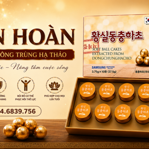 VIÊN HOÀN IMPERIAL FAMILY KOREAN CORDYCEPS 10 VIÊN