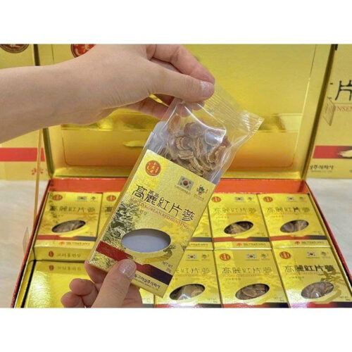 Hồng sâm Hàn Quốc thái lát